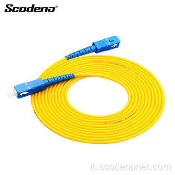 Patch cord in fibra ottica professionale OEM SC-SC per soluzione di rete